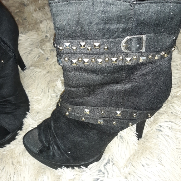 Black ankle boots - Picture 6 of 6
